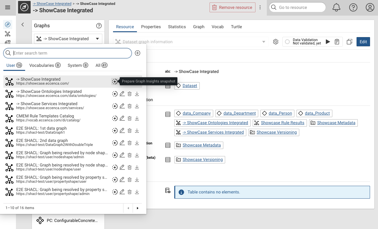 Explore add snapshot